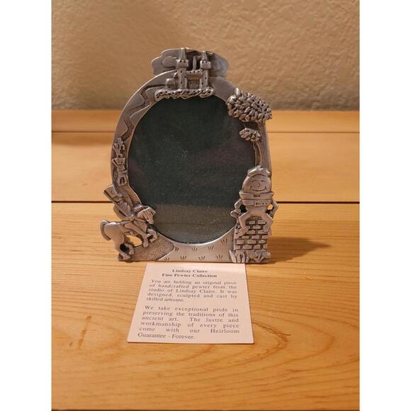Lindsey Claire Pewter Humpty Dumpty Photograph Frame - Picture 2 of 6